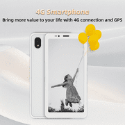 Bigme HiBreakS E-Paper Smartphone, 5.84-Inch Android 14 Mobile Phone, 6GB+128GB, Octa-Core Processor, 3300mAh Battery, Dual Camera, 4G Connectivity, White (Black & White)