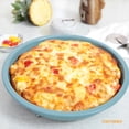 thumbnail image 3 of CHEFMADE Pizza Pan, 8-inch Non-Stick Pancake Bakeware for Oven Baking (Green), 3 of 7
