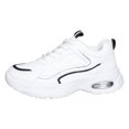 thumbnail image 7 of Fashion Chunky Platform Sneakers Women Classic White Tennis Shoes Comfy Arch Support LAce up Walking Running Shoes, 7 of 7