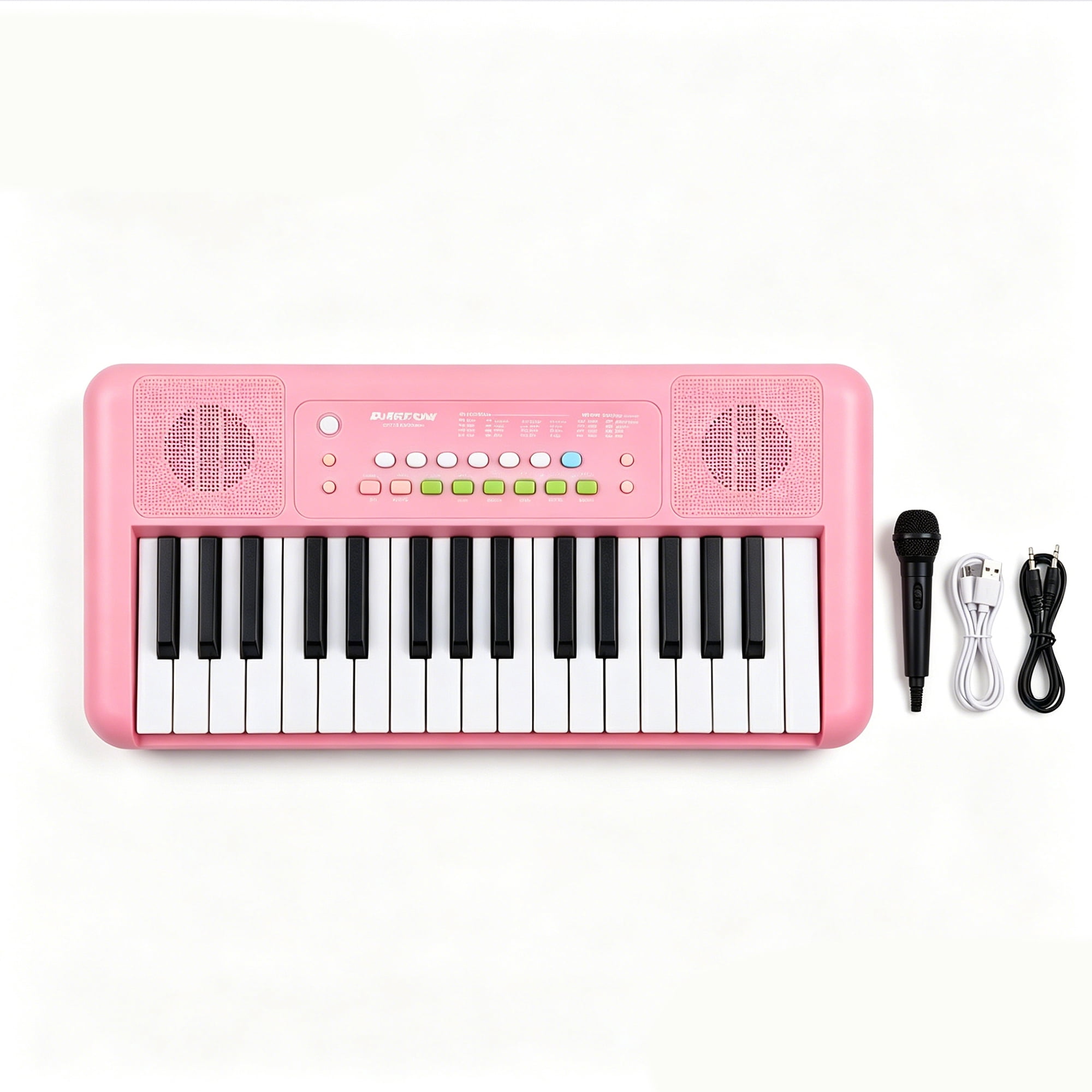 Fosoundpro 32-Keys Piano Keyboard, Portable Electric Piano for Toddler, Music Educational Instrument Toy Gifts for 3-7 Years Old Boys Girls