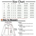 thumbnail image 3 of Chemises à Boutons pour Femmes Manches Longues Retroussables Ourlet Haut-Bas Blouse Décontractée, 3 of 4