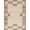 Beige, Pattern 1, variant on ODIKA 4' x 6' Machine Washable Non-Slip Area Rug, Geometric Diamond High Traffic Rug, Gray, 183997