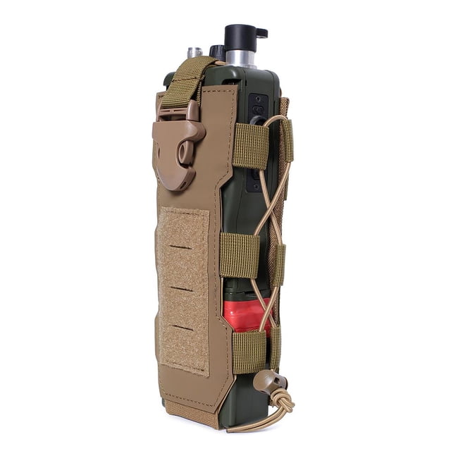 Bolsa para botella de agua Molle para viaje camping senderismo hervidor de agua bolsa (barro) Barbie Nuevos Originales
