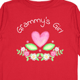 thumbnail image 4 of Inktastic Grammy's Girl- Heart Flowers Girls Long Sleeve Toddler T-Shirt, 4 of 5
