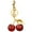 Q, variant on Taotanxi Bag Charm Purse Charms Keychain- Car Cherry Accessories Keychian Gifts for Women Christmas Gifts for Women Valentine Bag Gifts for Women (R)