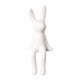 thumbnail image 2 of Figuras de conejo sentado de cerámica, esculturas de animales para estanterías de hoteles y oficinas. blanco S, 2 of 9