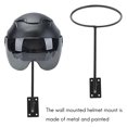 thumbnail image 2 of Accesorios para motocicletas Soporte para casco Percha para casco Negro, Negro, 2 of 5
