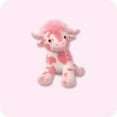 thumbnail image 5 of HoliHive Pink Cow Plush Toy, Adorable Highland Cow Plush Toy Soft Stuffed Animal Doll Birthday Gifts for Valentine's Day and Boys Girls, 14in, 5 of 5
