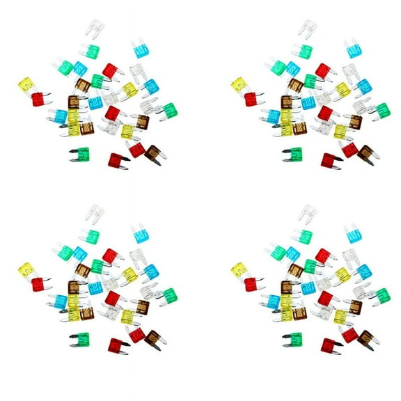 4X 30 Mini Fuse Plug Set for Car Moto Automovil