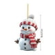 thumbnail image 3 of Seyotauo Cute Snowman Acrylic Pendant, Santa Claus Xmas Tree Accessories, Cartoon Christmas Ornament, 3 of 3