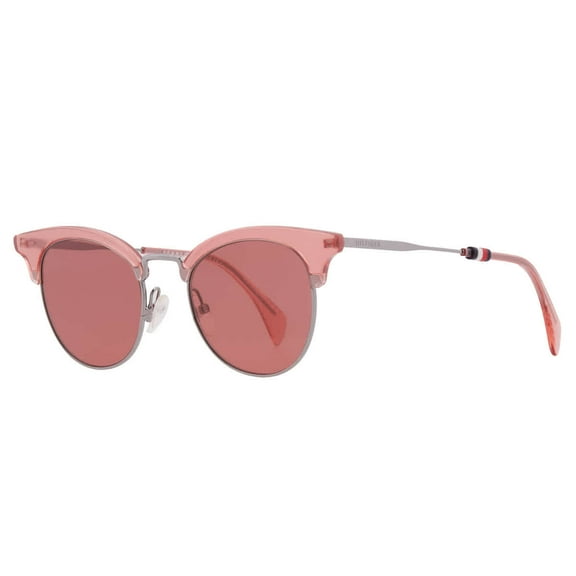 Tommy Hilfiger Red Oval Ladies Sunglasses TH 1539/S 035J/U1 49