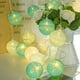thumbnail image 5 of Luces de hadas de bolas de algodón Laklulu: luces de hadas de bolas de 20 LED de 3 m para decoración de luz nocturna en interiores como Navidad, bodas, fiestas, habitaciones, cortinas, 5 of 5