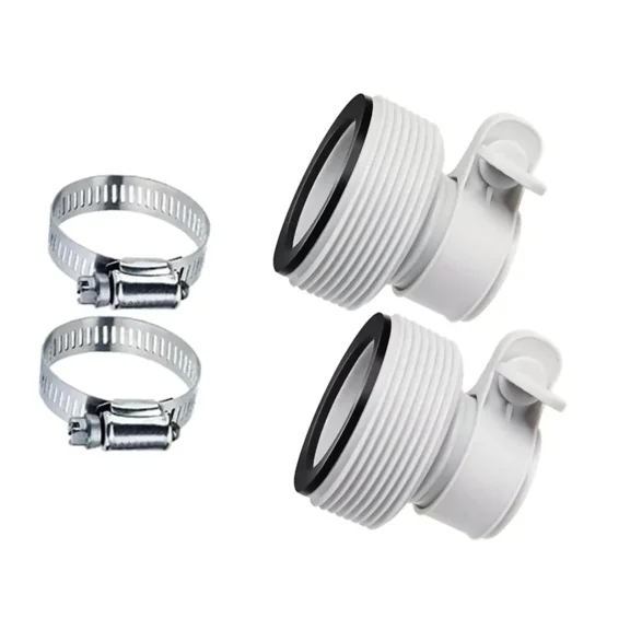 2* Filter Pump Hose Adapter B Hose 1.25" To 1.5" For Bestway Coleman Intex