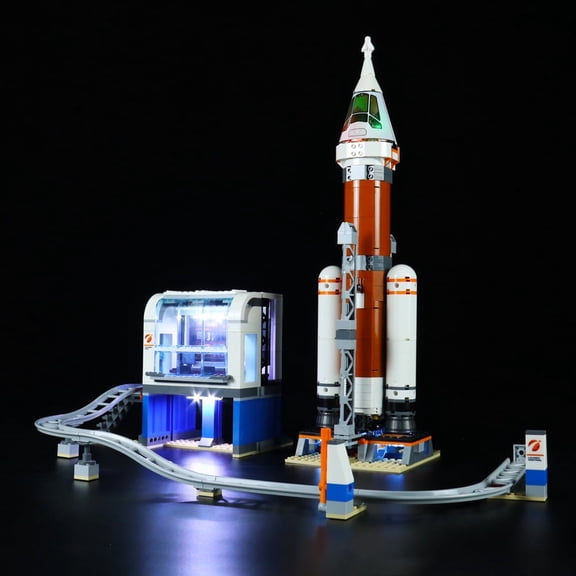 ‌LED Light Compatible with Legos 60228 Building Set, LED Light Kit for Legos 60228 Rocket Launch Control Center Building Toy, Decoration Lights, No Building Model Kit
