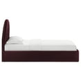 thumbnail image 6 of Platform Bed Frame, Twin, Purple, Velvet, Hotel Bedroom, Modern Contemporary, HB38100, 6 of 9