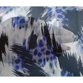 thumbnail image 5 of oneOone Viscose Chiffon Medium Blue Fabric Animal Skin Craft Projects Decor Fabric Printed By The Yard 42 Inch Wide, 5 of 5