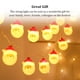 thumbnail image 4 of Monstrate navideñas Papá Noel Copos de nieve Muñeco de nieve Árbol de Navidad con adaptador Decoraciones de fiesta para patio Cocina y Comedor Monstrate  HA067245-00, 4 of 6