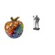 thumbnail image 1 of Estatua de caballero con nórdico. Figura única, obra de arte para mesa, entrada, bar, decoración del hogar. Adorno coleccionable. Regalo ideal, 1 of 8