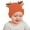 Orange, variant on Kid Beanie Toddler Winter Hat Cute Antler Reindeer Crochet Knitted Hat Christmas Hat Warm Cap for Boys Girls Yellow One Size