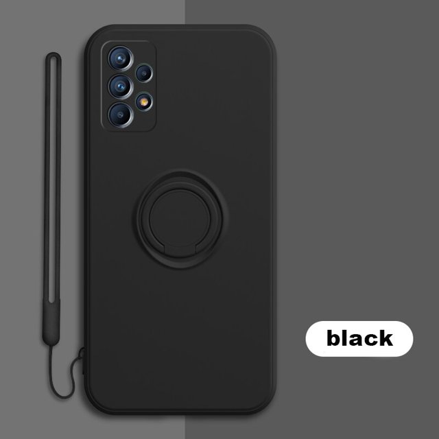 Funda cuadrada de silicona líquida 2 en 1 para Samsung, Funda para Galaxy A52S, A53, A54, A14, A13, A34, A33, 5G, A52s, 5g, A32, a52s, a32, a72, 4g