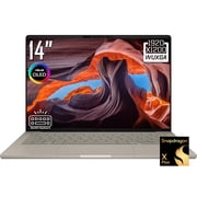 ASUS Zenbook A14 AI Laptop, 14" 2K 1920 x 1200 OLED Display, Snapdragon X Plus, WiFi 6E, Backlit KB, FHD IR Webcam, Win 11 Home (16GB DDR5 RAM / 512GB SSD)