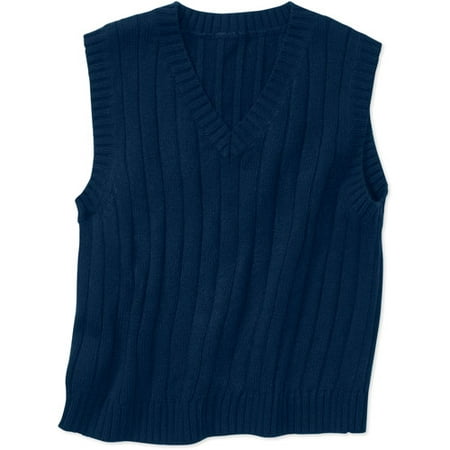 George - Boys' V-Neck Sweater Vest - Walmart.com