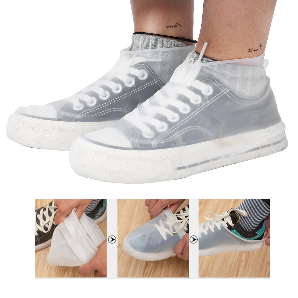 WanYang Chaussures Homme Femme Imperméable Botte Pluie Vélo VTT Moto Randonnée Surchaussures