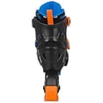 thumbnail image 4 of Patines en línea Roller Derby Tracer ajustables para niños, negro/azul/naranja, 4 of 5