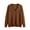 1pc-Coffee, variant on Women's V Neck Button Cardigan Ladies Dressy Casual Sweater Long Sleeve Soft Cardigans