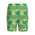 thumbnail image 2 of Lsque Crocodile And Bush Mens Sleep Pajama Shorts,Short Pajama Pants, Cotton Ultra-Soft Knit-Small, 2 of 9