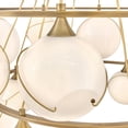 thumbnail image 4 of 30308HBR-CO Hinkley Lighting Skye - 180W 18 LED Extra Large 2-Tier Chandelier-65.25 Inches Tall and 53.25 Inches Wide, 4 of 8