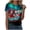 Dark Blue Short Sleeve, variant on Usa Soccer Cup Soccer Jersey 2026 for Women Short Sleeve Y2k Comfy T-Shirt Crew Neck Basic Football 2026 T Shirt Spain Brazil Argentina France Germany Portugal Blue XL