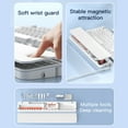 thumbnail image 5 of 22 in 1 Cleaning Kits Equipped Keyboards Wrist Rest Featuring Ergonomic Support and Hiddens Storage for Home Office, 5 of 9