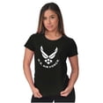 thumbnail image 3 of US Air Force Official USAF Symbol Women's T Shirt Ladies Tee Brisco Brands S, 3 of 5