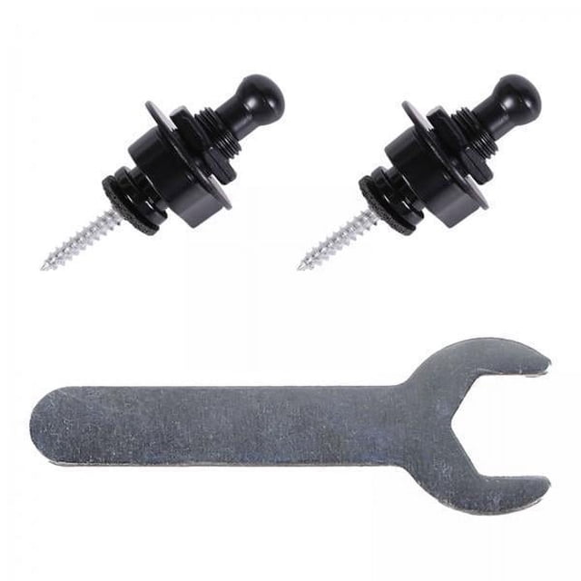 botón de correa de ukelele,Botones de correa de guitarra de seguridad de correas de bloqueo,Botón de correa de guitarra acústica Pasador de extremo de metal,Clavijas de correa para