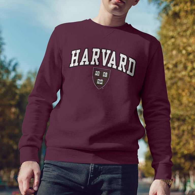 Harvard Crimson Adult Arch Logo Gameday Crewneck Sweatshirt Maroon Walmart