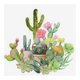 thumbnail image 1 of Diamond Drill Cactus 5D DIY Kits de pintura Full Square Wall Decor Rhinestone Art Hugtrwg Para estrenar, 1 of 9