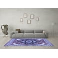 thumbnail image 3 of Ahgly Company Indoor Rectangle Persian Blue Traditional Area Rugs, 8' x 10', 3 of 4