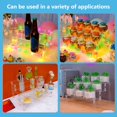 thumbnail image 2 of Cupcake Display Stand with LED Light String Display Shelf Transparent Dessert Tower Table Top Decoration for Birthday Party Wedding Baby Shower Blue Light, 2 of 9