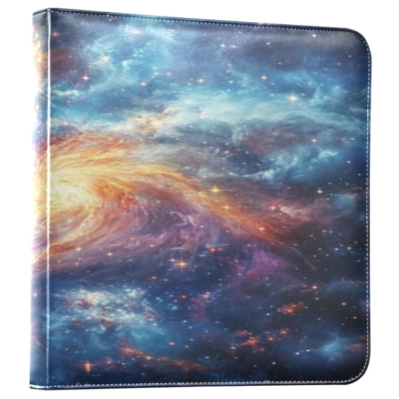 Photo Album Leather Photo Album 11.8x11.2x1.5 Inch Bookshelf Photo Album Photo Album Photo Store Scrapbook Photo Album Color Milky Way Picture