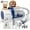 Blue, variant on 【Summer Turn-Up】Geoorood 13000Pa Dog Grooming Vacuum: 2.5L Large Kit, Brush for Shedding, Pet Grooming Vacuum - #TikTokShopFlashSale
