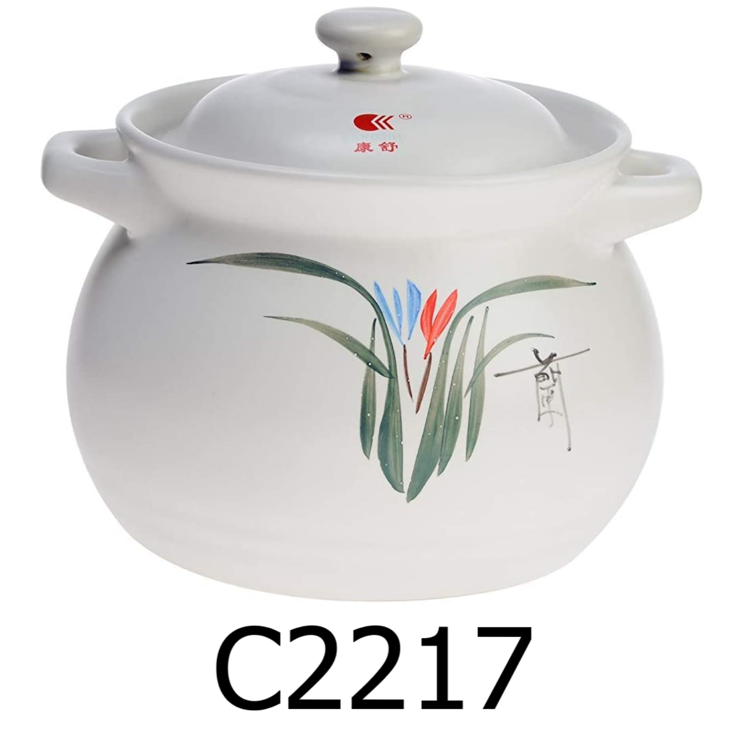 5.3L Kangshu Ceramic Heat Resistant Stock Pot