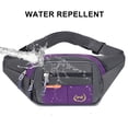 thumbnail image 3 of Women's pockets, men's pockets, lightweight pockets, travel bags with adjustable shoulder straps-purple, 3 of 5