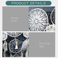 thumbnail image 5 of JUNWELL 5 Pack Dream Net Set Moon Dream Catcher Set Large Dream Catcher Wall Hanging Dream Catcher for aldult Bedroom Wall Dream Catcher Bedroom Dream Catcher, 5 of 5