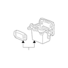 Genuine OE Honda Cup Holder - 77230-S2A-013ZA