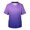Purple, variant on Women's Short Sleeve Tops Womens Tops Summer Trendy Tie Dye Tee Tshirts Shirts Get it Fast
