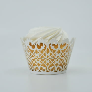Efavormart 50 Pack Mini Metallic Gold Crown Truffle Cup Dessert Liners ...