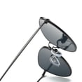 thumbnail image 4 of Gafas de sol HUOGUO Vintage Retro Cat Eye Unisex Doradas, 4 of 5