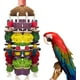 thumbnail image 1 of Juguete masticable para loros, juguete grande de madera natural para loros, juguete masticable para pájaros, juguete grande para morder para loros., 1 of 5
