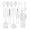 White, variant on Kitchen Utensils Set-12 Pieces Silicone Cooking Utensils Set (Dishwasher Safe) 392°F Heat Resistant Spatula Set,Kitchen Utensil Set for Nonstick Cookware,Best Kitchen Tools with Holder